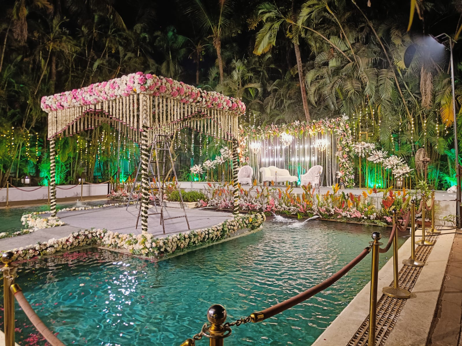 Reception stage