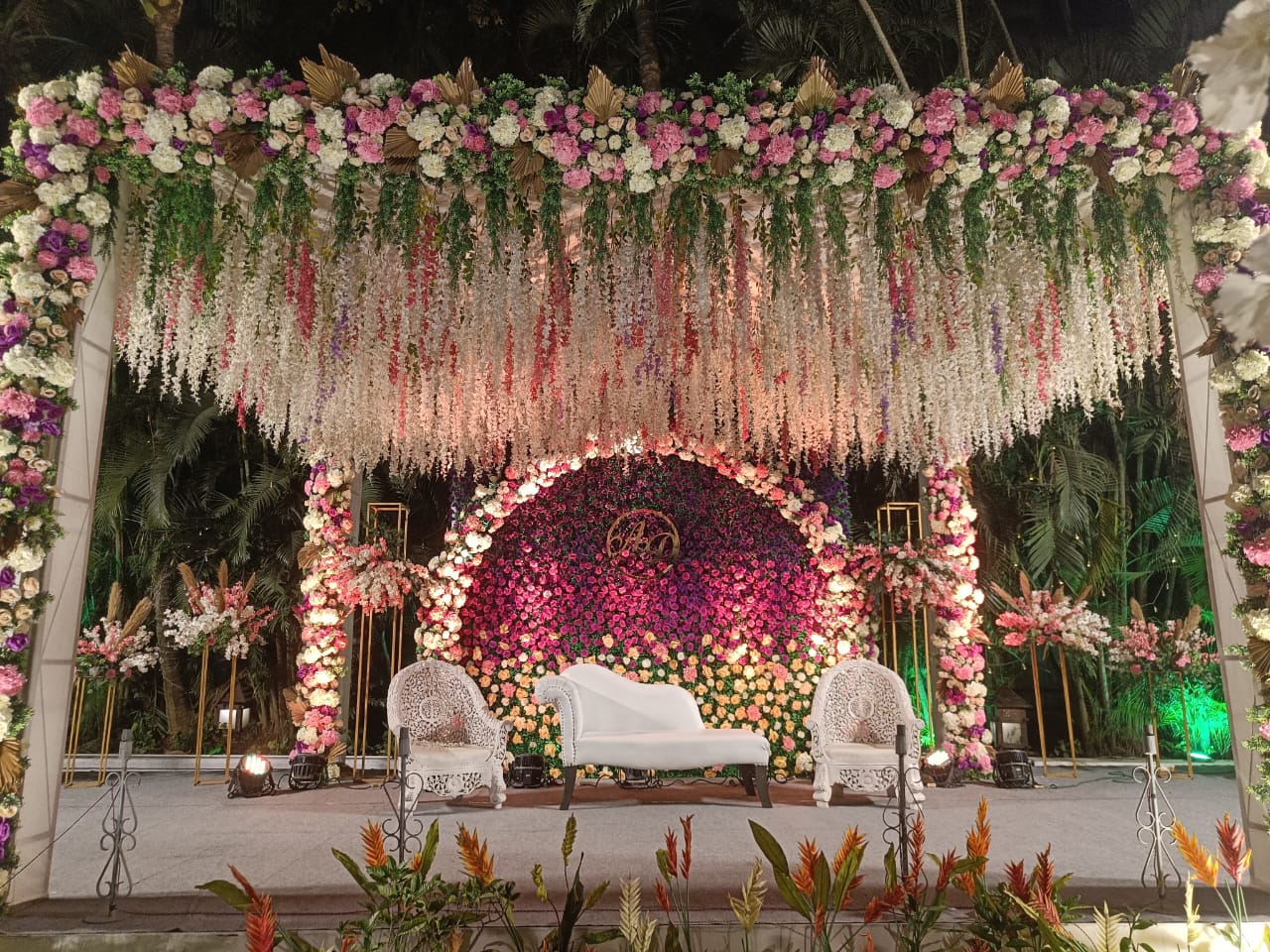 Reception stage